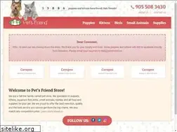 Sites similar to petsfriend.ca
