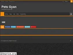 Sites similar to petsgyan.com