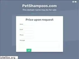 Sites similar to petshampoos.com