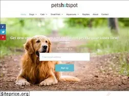 Sites similar to petshotspot.com