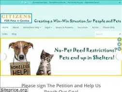 Sites similar to petsincondos.org