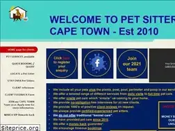 Sites similar to petsitterscapetown.co.za