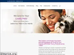 Sites similar to petsittersunlimited.com