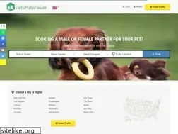 Sites similar to petsmatefinder.com