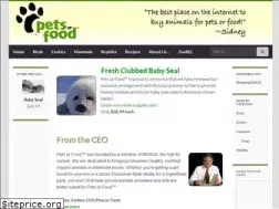 Sites similar to petsorfood.com