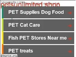 Sites similar to petsunlimited.shop