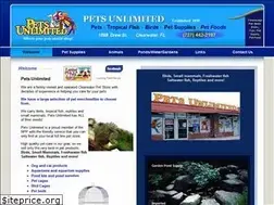 Sites similar to petsunlimitedfl.com