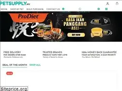 Sites similar to petsupply.my