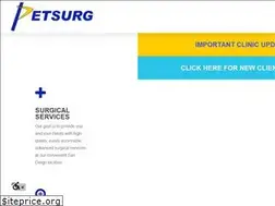 Sites similar to petsurg.com