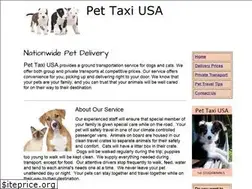 Sites similar to pettaxiusa.com