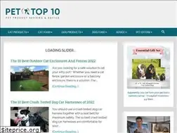 Sites similar to pettop10.com