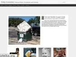 Sites similar to pettyconsumer.blogspot.com