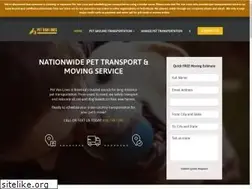 Sites similar to petvanlines.com