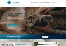 Sites similar to petvet.hu