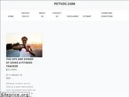 Sites similar to petvoc.com
