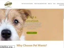 Sites similar to petwants.com