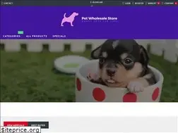 Sites similar to petwholesalestore.com