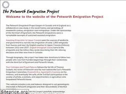 Sites similar to petworthemigrations.com