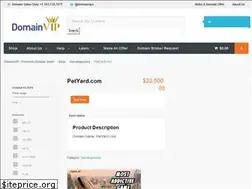 Sites similar to petyard.com