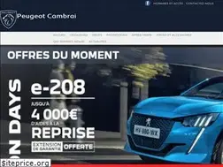 Sites similar to peugeot-cambrai.fr