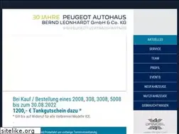 Sites similar to peugeot-leonhardt.de