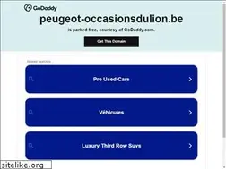 Sites similar to peugeot-occasionsdulion.be