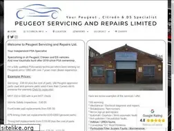 Sites similar to peugeot-repairs.co.uk
