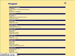 Sites similar to peugeot.boogolinks.nl