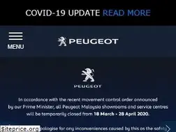 Sites similar to peugeot.com.my