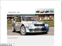 Sites similar to peugeot205.ru