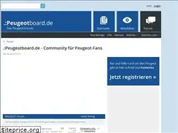 Sites similar to peugeotboard.de