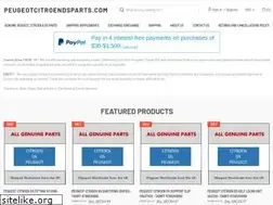 Sites similar to peugeotcitroendsparts.com