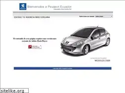Sites similar to peugeotecuador.com