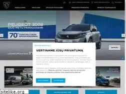 Sites similar to peugeotlietuva.lt