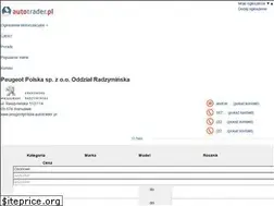 Sites similar to peugeotpolska.autotrader.pl