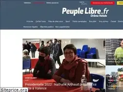Sites similar to peuple-libre.fr