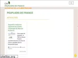Sites similar to peupliersdefrance.org