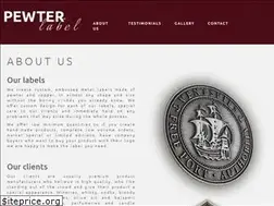 Sites similar to pewter-label.com