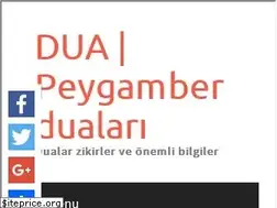 Sites similar to peygamberduasi.com