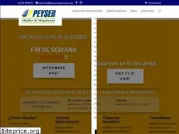 Sites similar to peysermaquinaria.com