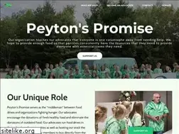 Sites similar to peytonspromise.org