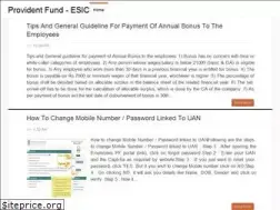 Sites similar to pf-esic.in