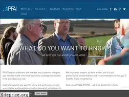 Sites similar to pfa-research.com