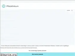Sites similar to pfalzklinikum.de
