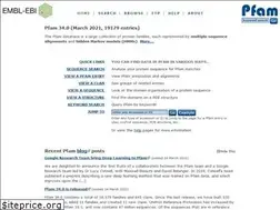 Sites similar to pfam.xfam.org