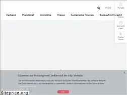 Sites similar to pfandbrief.de