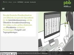 Sites similar to pfandbriefbank.com