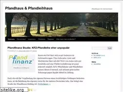 Sites similar to pfandhaus.net