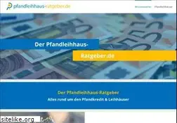 Sites similar to pfandleihhaus-ratgeber.de
