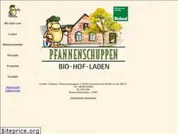 Sites similar to pfannenschuppen.de